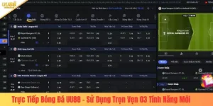 Trực tiếp bóng đá UU88